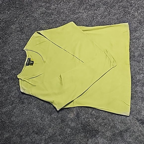 Karen Scott size XL army green shirt - Picture 3 of 7